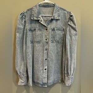 Vintage light wash Jean jacket